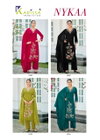 Nykaa By Karissa Bombay Cotton Thread Worked Kurti With Bottom Dupatta Wholesale Online